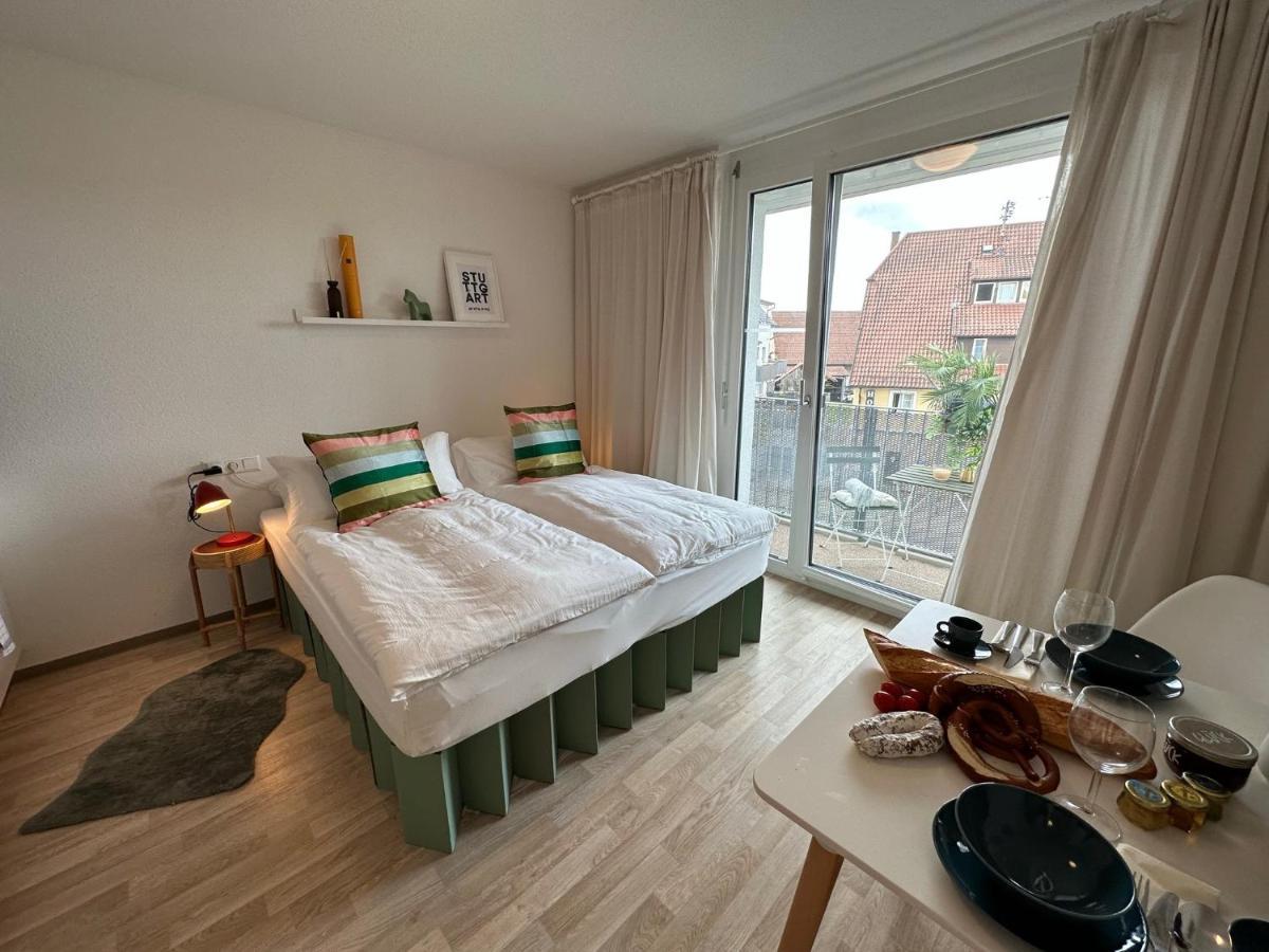 Stilvolles Und Modernes Appartement Mit Sonnigem Balkon In Flughafen- Und Messenaehe 31 Leinfelden-Echterdingen Extérieur photo