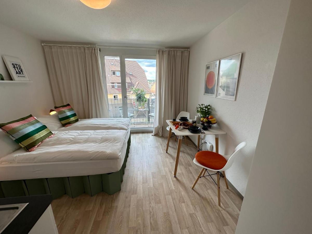 Stilvolles Und Modernes Appartement Mit Sonnigem Balkon In Flughafen- Und Messenaehe 31 Leinfelden-Echterdingen Extérieur photo